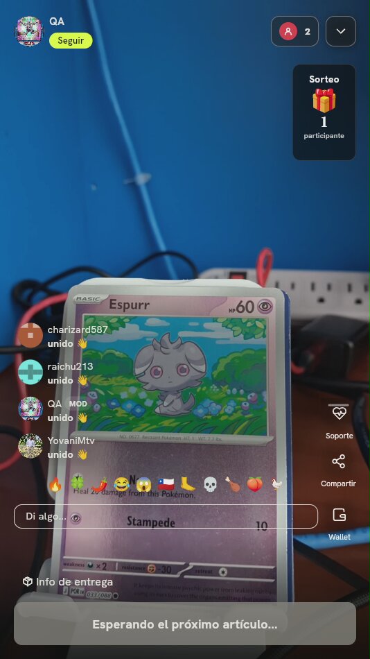 Carta Pokémon Espurr 033/088