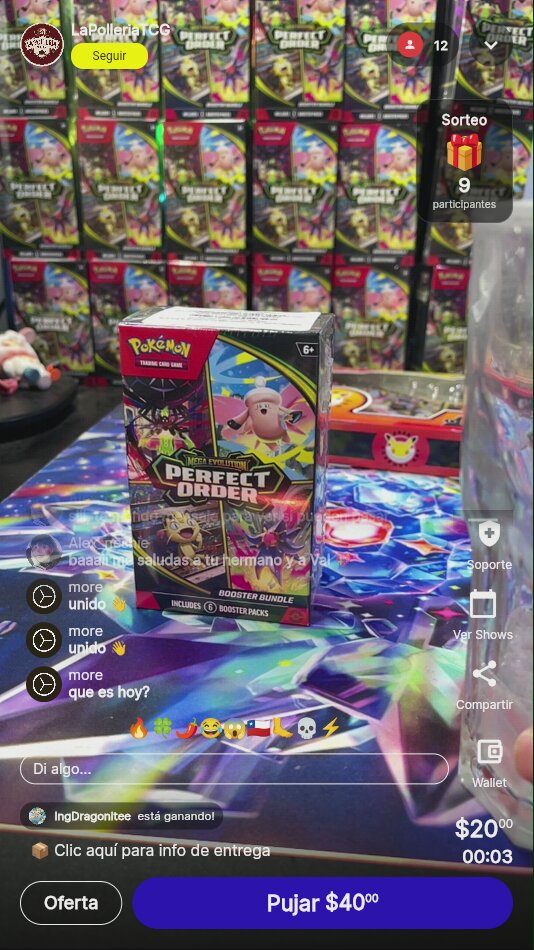 Pokémon Perfect Order Booster Bundle