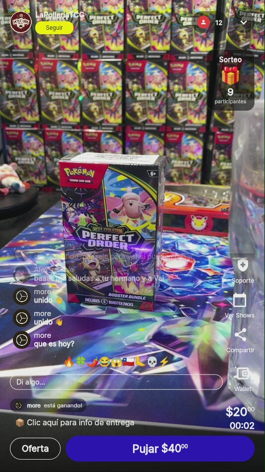 Pokémon TCG Perfect Order Booster Bundle