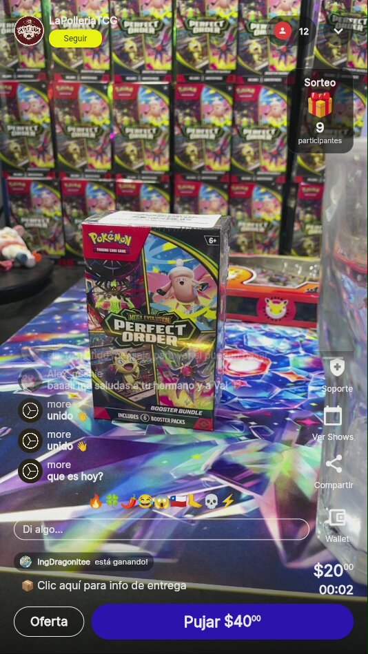 Pokémon TCG Perfect Order Booster