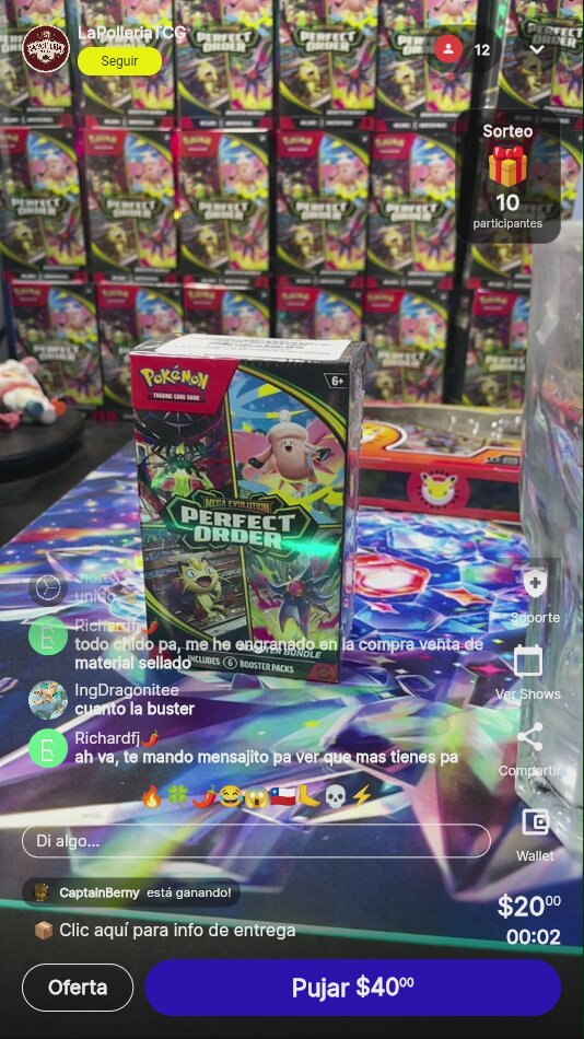 Pokémon TCG Perfect Order Booster