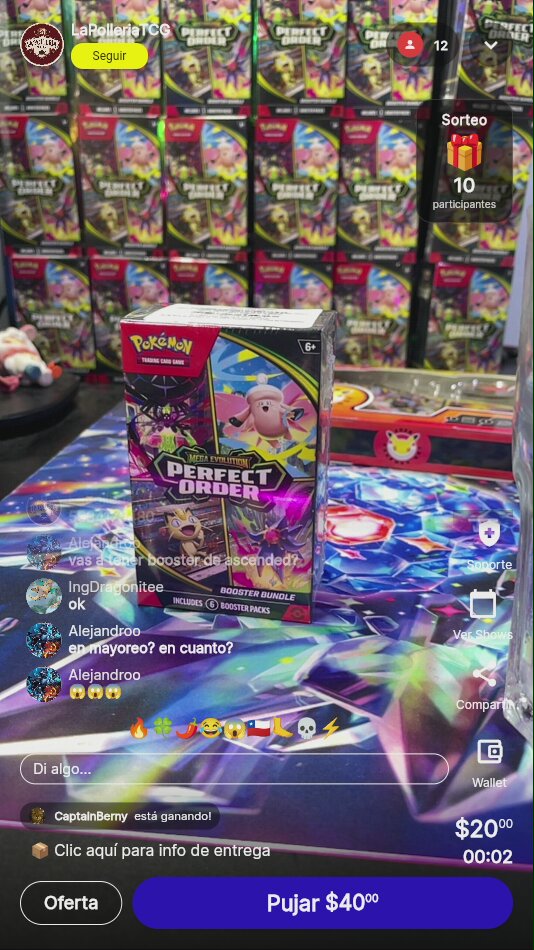 Pokémon Perfect Order Booster Bundle