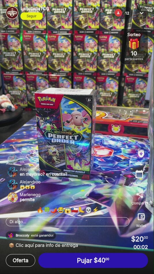 Pokémon Perfect Order Booster Bundle