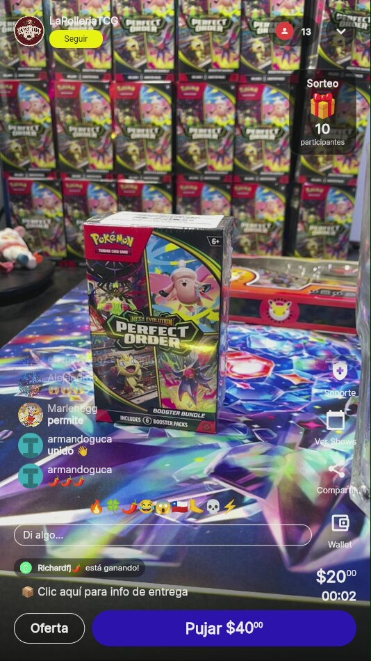 Pokémon Perfect Order Booster Bundle