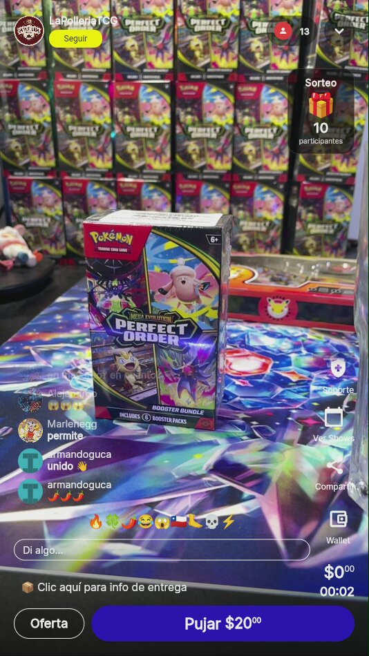 Pokémon TCG Perfect Order Booster Bundle