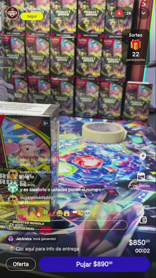 Pokémon TCG Booster Bundle aleatorio