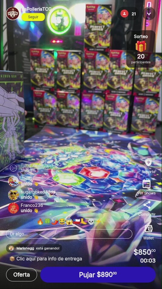 Pokémon TCG Perfect Order Productos