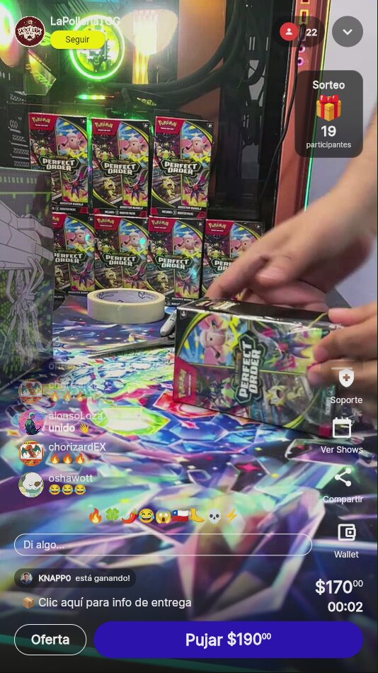 Pokémon TCG Perfect Order Booster