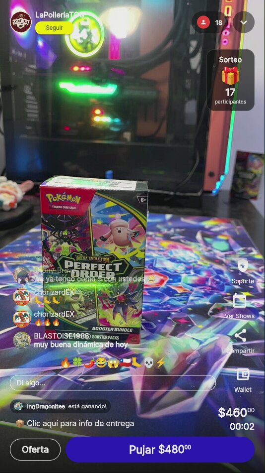 Pokémon TCG Perfect Order Booster