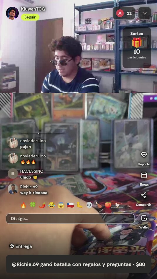Sobre de Cartas Pokémon Chino