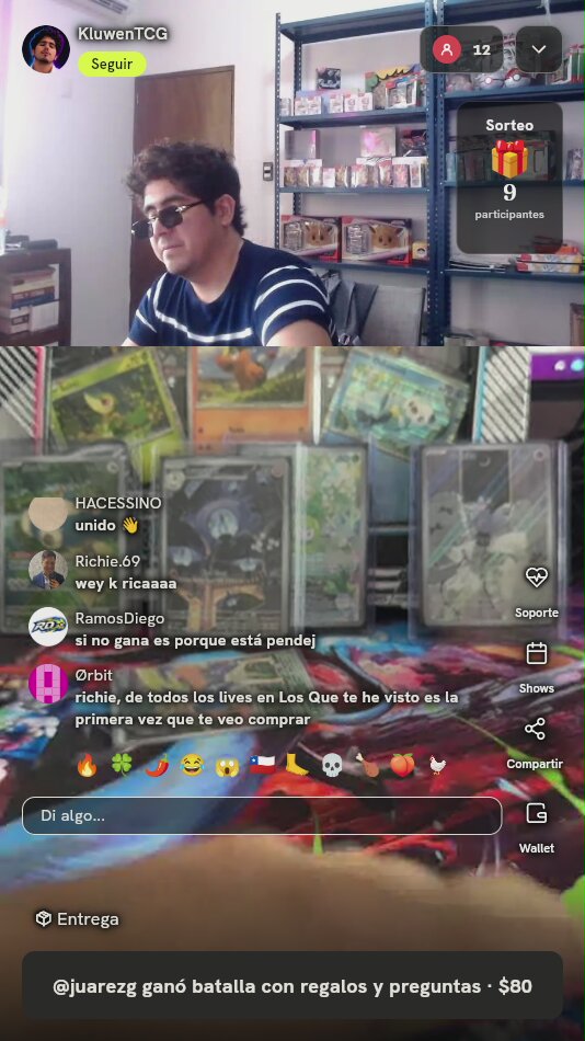 Sobres Pokémon TCG 共逐荣光