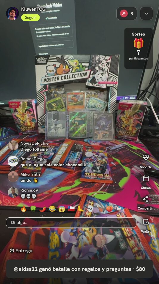 Paquetes de Cartas Pokémon Chinas