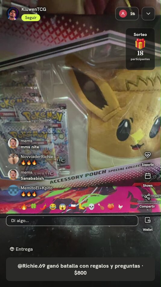 Prismatic Evolutions Eevee Accessory Pouch