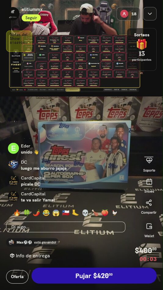 Spot Topps Finest UEFA 2023/24
