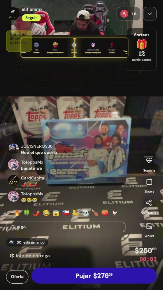 Spot Inter de Milán Topps Finest