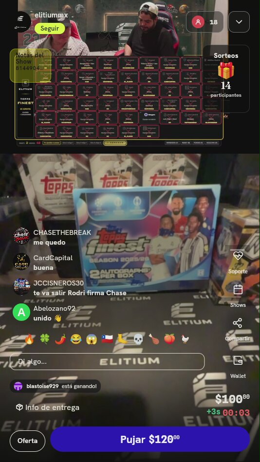 Spot Atlético de Madrid Topps Finest