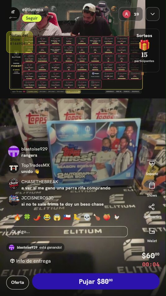 Spot en Break Topps Finest UEFA