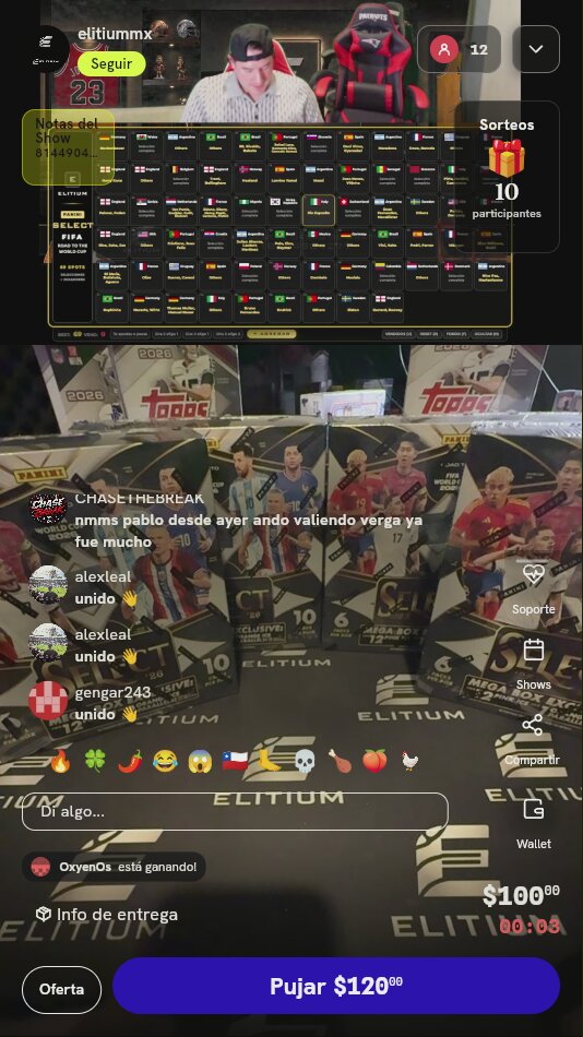 Spot Break Panini Select FIFA 2026