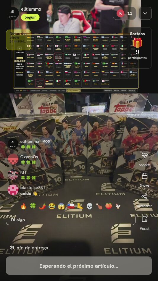 Spot Break Panini Select FIFA 2026