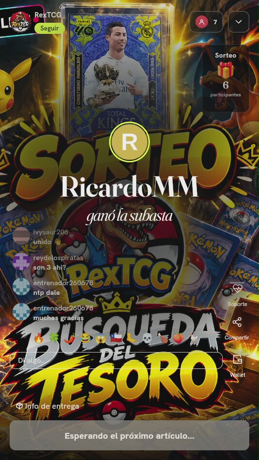 Carta Cristiano Ronaldo Total Kings