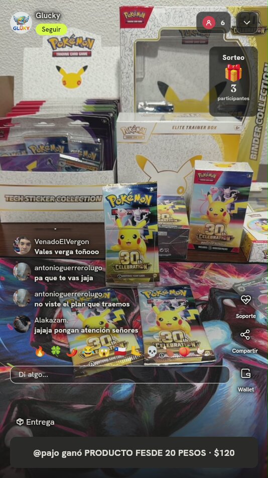 Sobres Pokémon TCG 30th Celebration