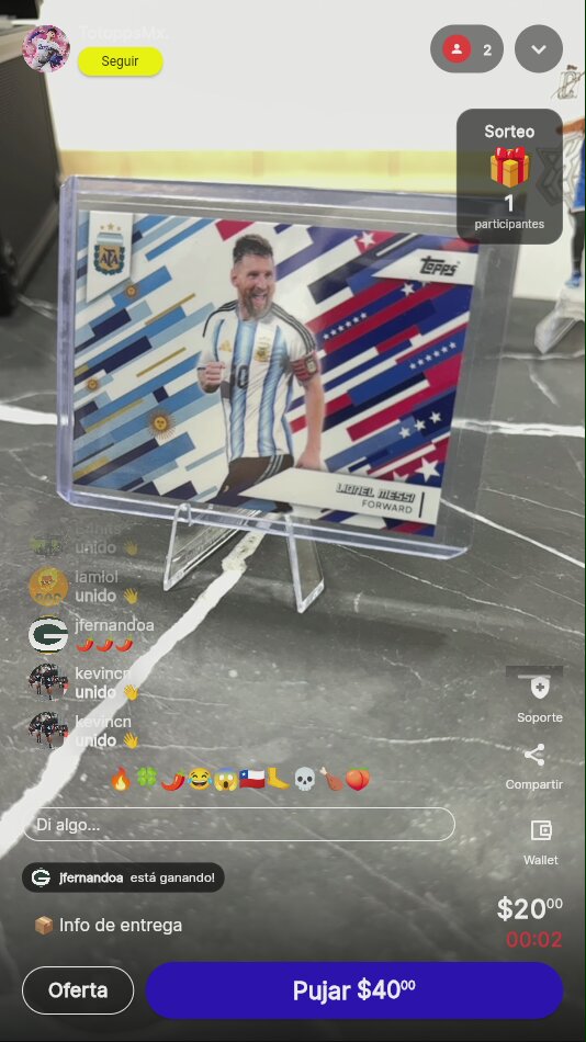 Artículo vendido