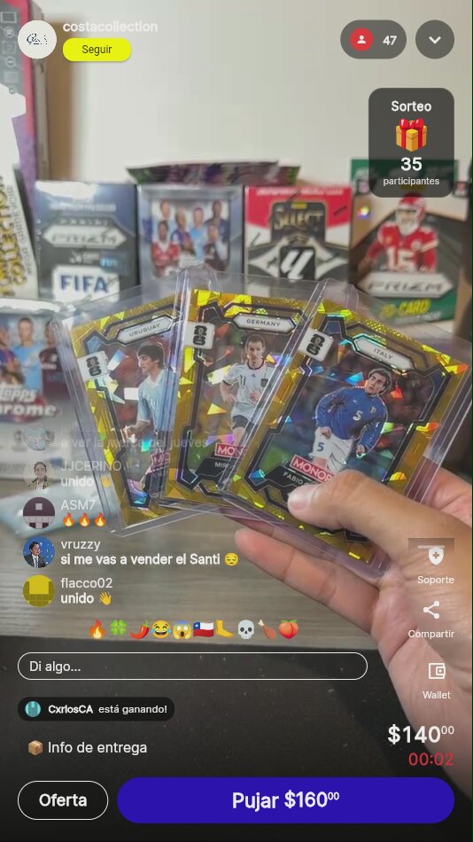 Artículo vendido