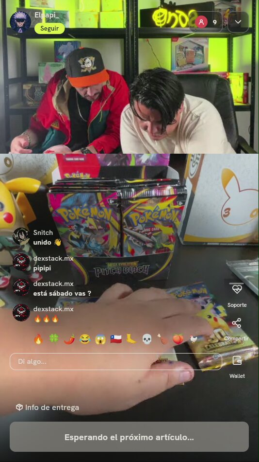 Sobre de Cartas Pokémon TCG