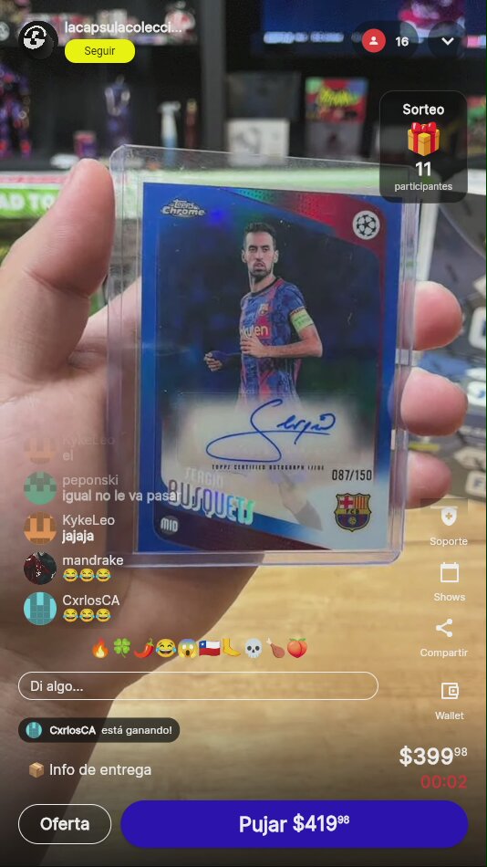 Artículo vendido