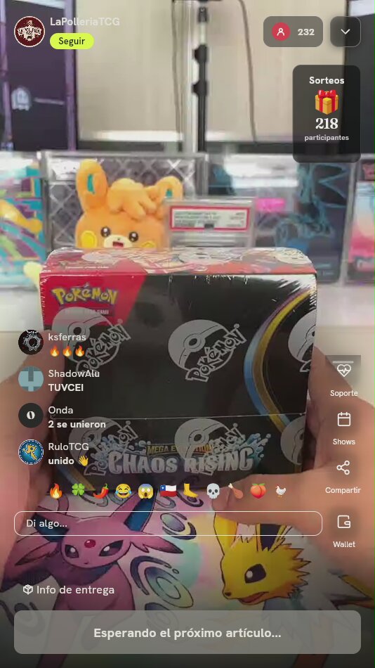 Pokémon Chaos Rising Booster Box