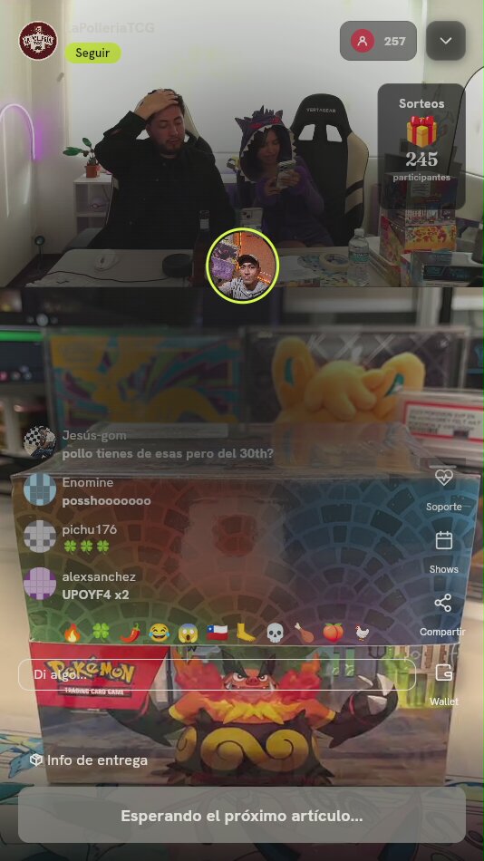 Caja de Sobres Pokémon TCG