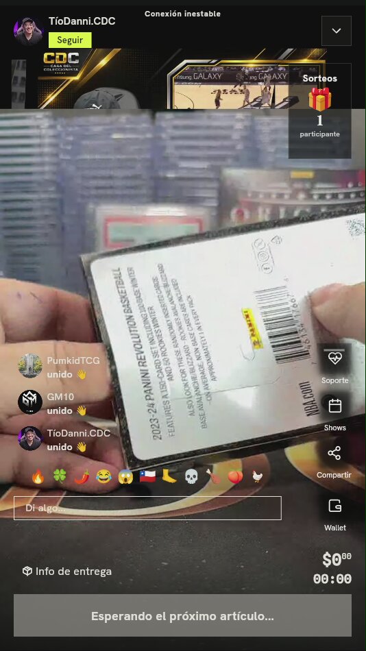 Artículo vendido