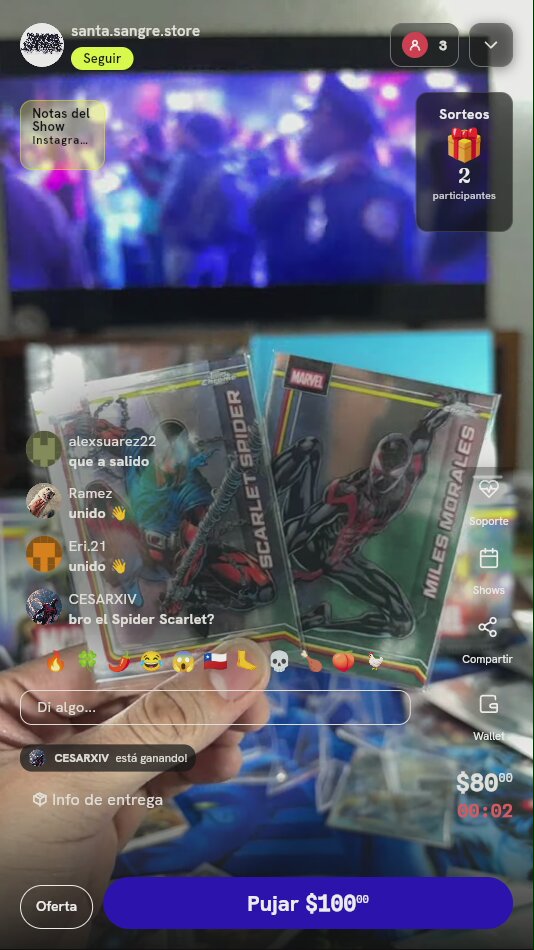 Tarjetas Topps Chrome Marvel