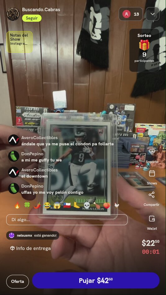 Carta Rookie de Makai Lemon
