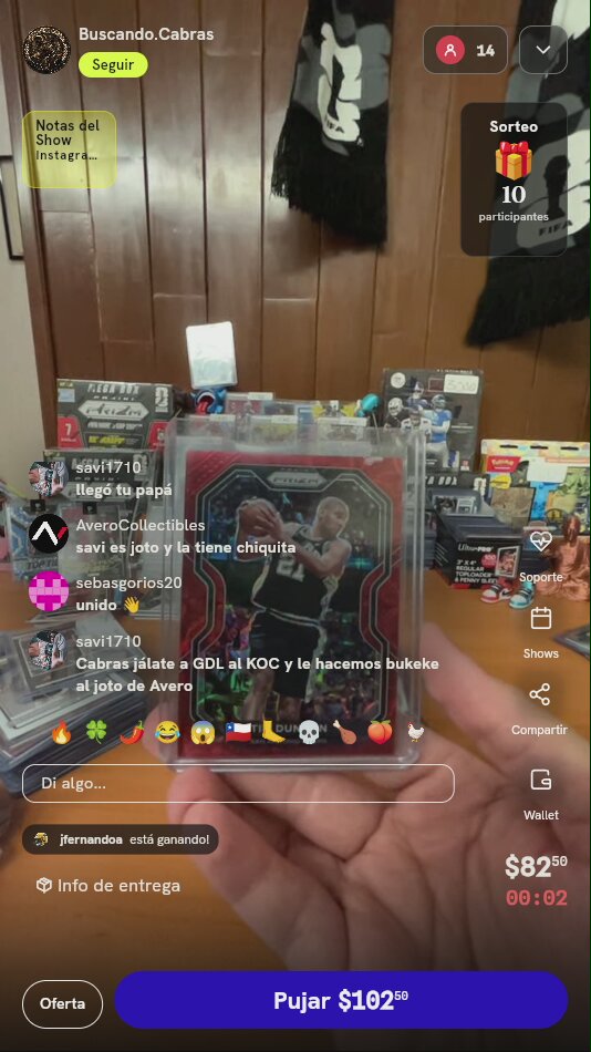 Carta Tim Duncan Panini Prizm /88