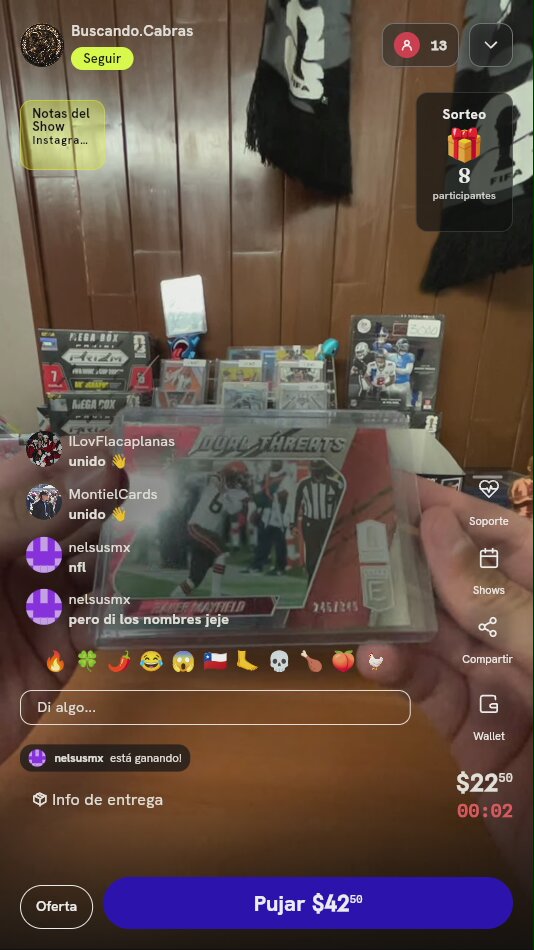 Carta Baker Mayfield Donruss Elite 2021