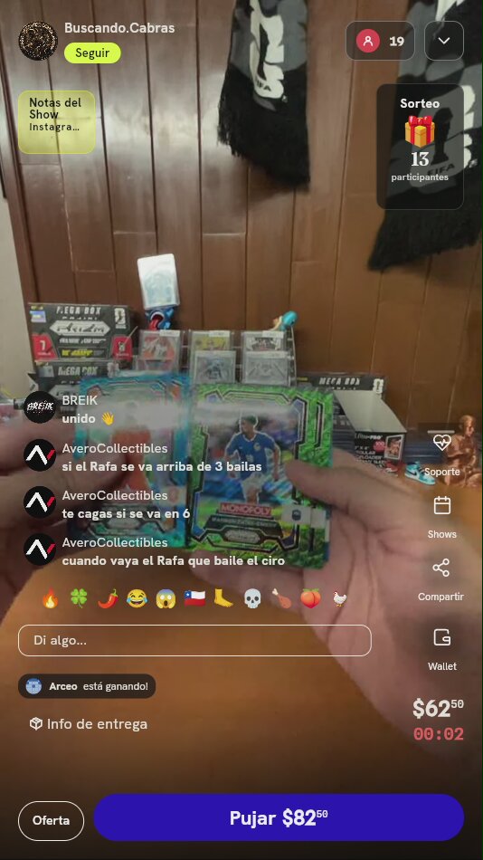 Lote Cartas Panini Prizm Monopoly