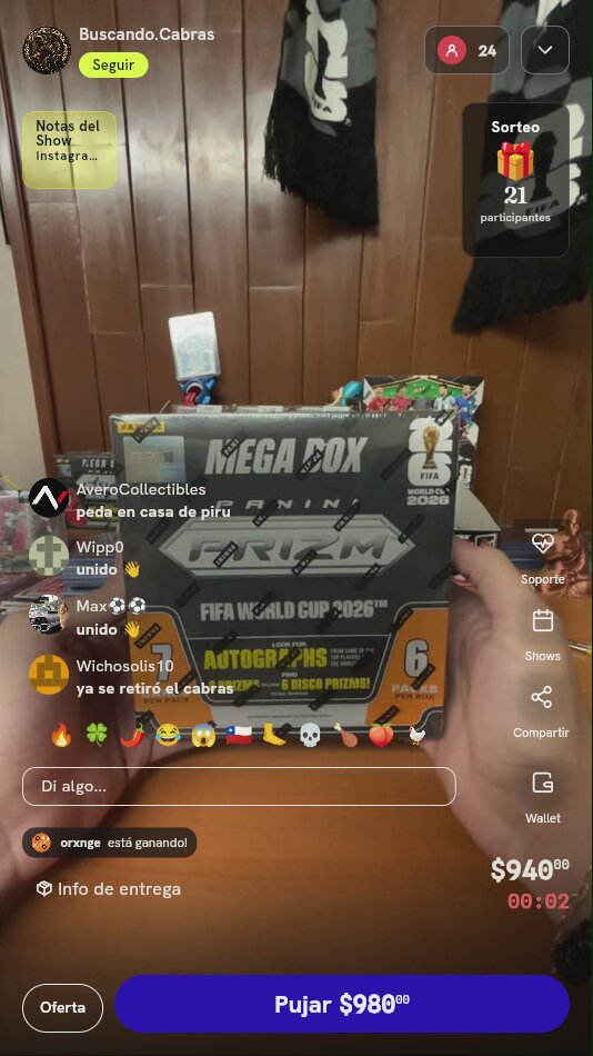 Panini Prizm World Cup 2026 Mega Box