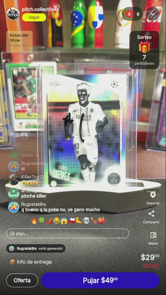 Artículo vendido