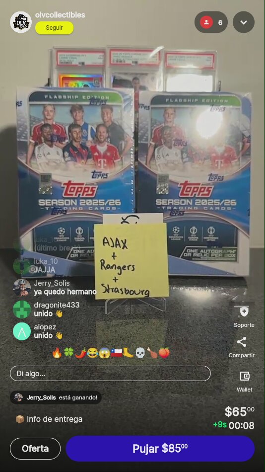 Artículo vendido