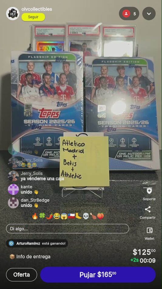 Artículo vendido
