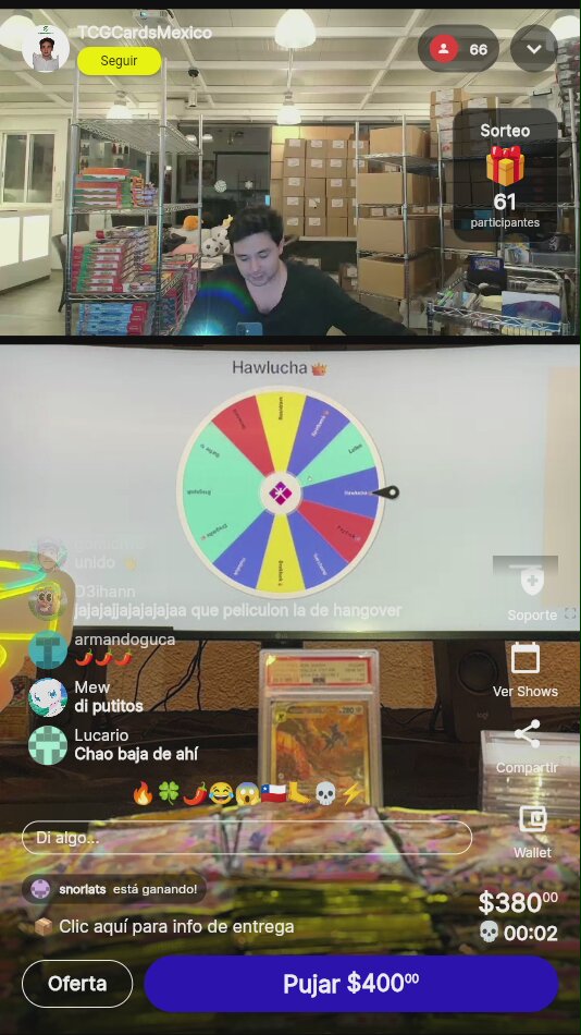 Carta Pokémon en Slab