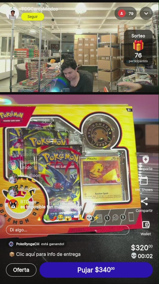 Pokémon TCG Coin Box Mega Evolution