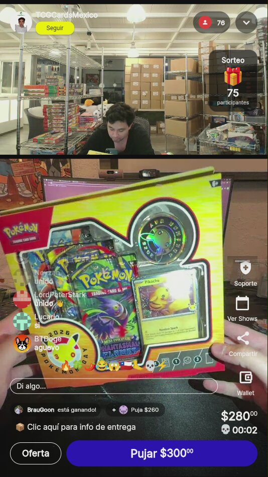 Pokémon TCG Pikachu V Box