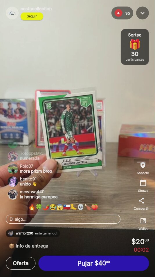 Artículo vendido