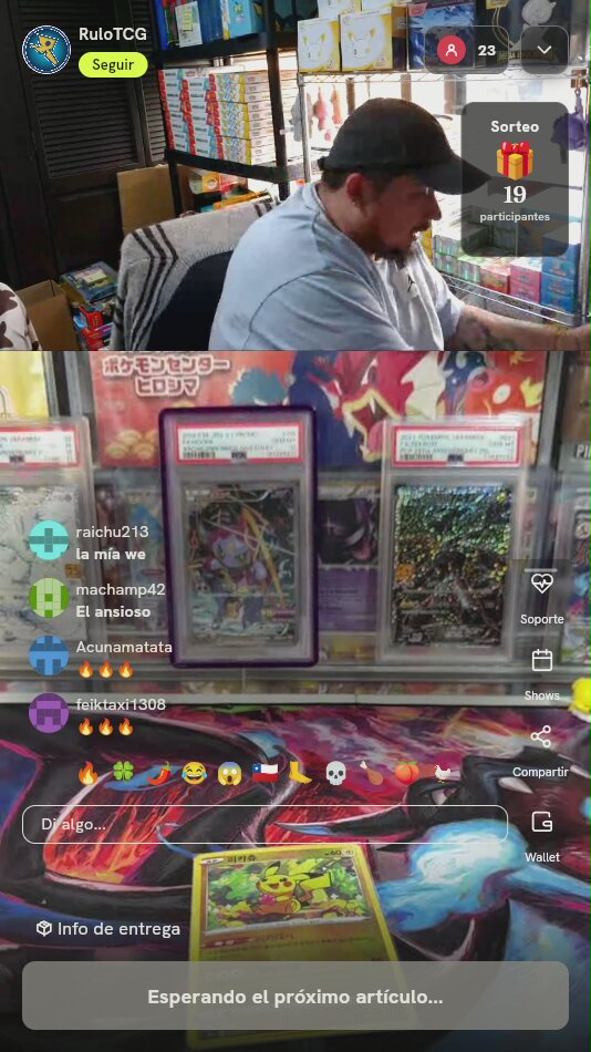 Carta Pokémon Pikachu Korean Dark Phantasma