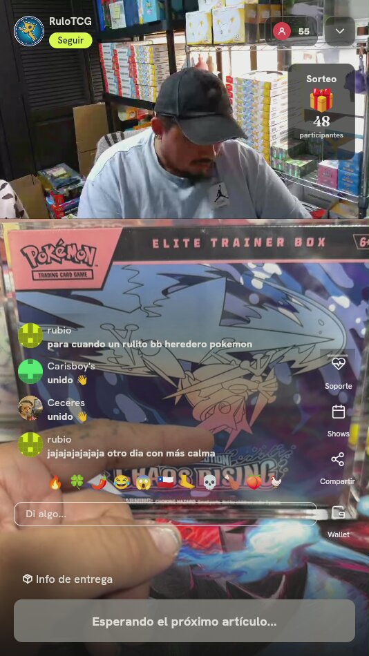 Pokémon ETB Chaos Rising