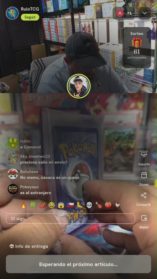 Carta Pokémon Coleccionable