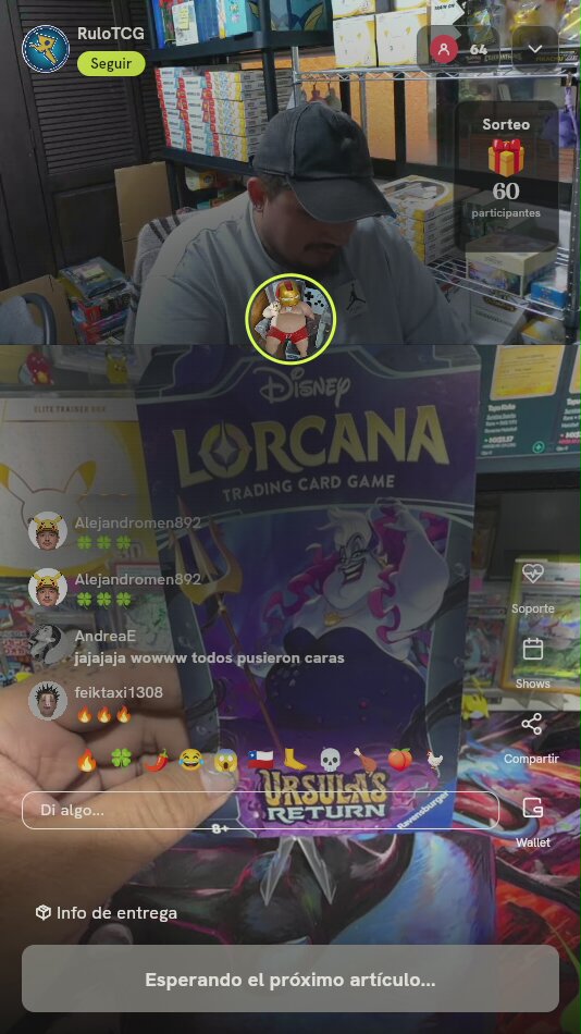 Disney Lorcana Ursula's Return Booster Pack