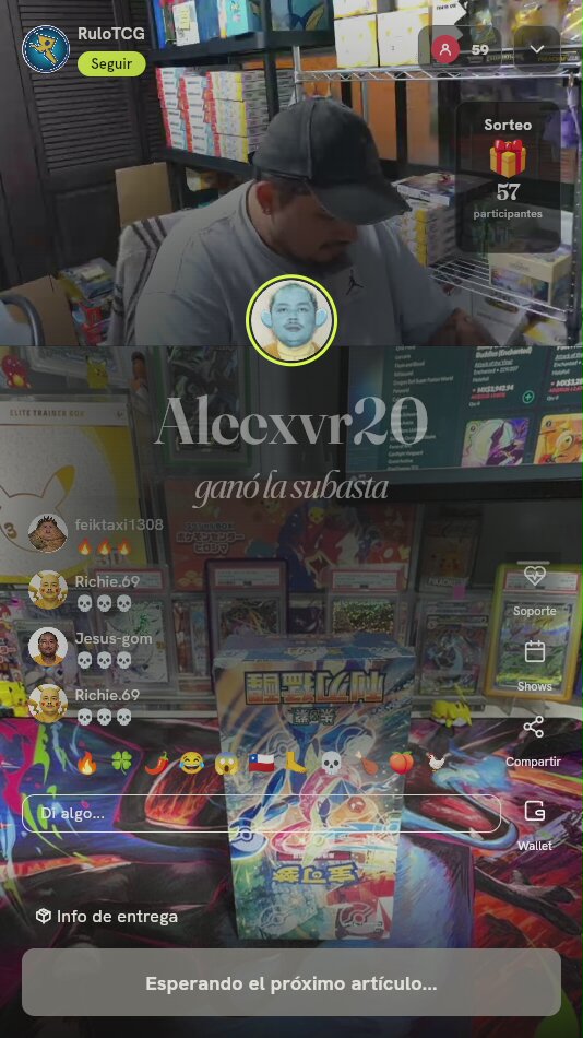 Caja de Sobres Pokémon TCG Chino